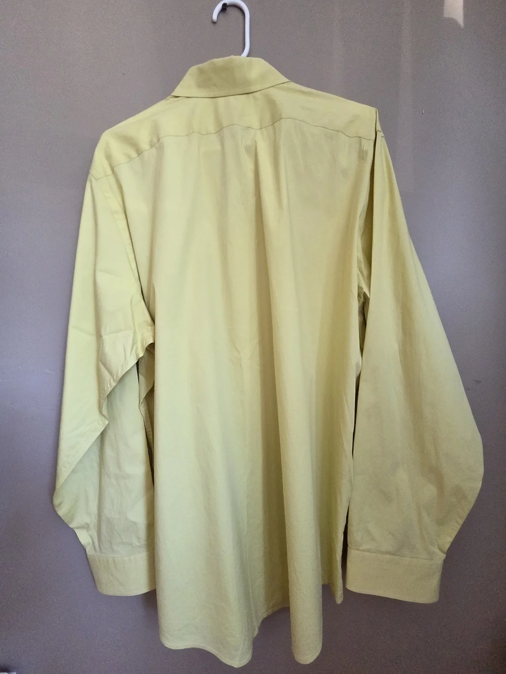 Banana Republic Stretch Classic Men’s XL Yellow Long Sleeve Button Down Shirt